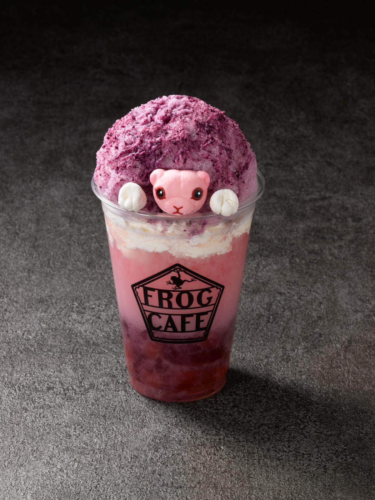 スタジオツアー東京「ハリー・ポッター」魔法動物ピグミーパフかき氷ドリンク＆怪物的な怪物の本ブラウニー