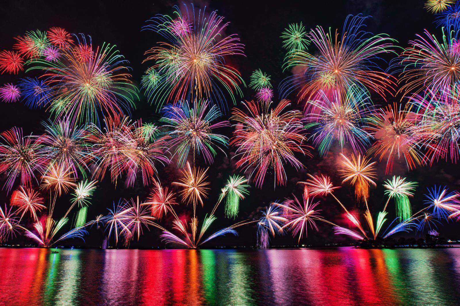 「2025松江水郷祭湖上花火大会」