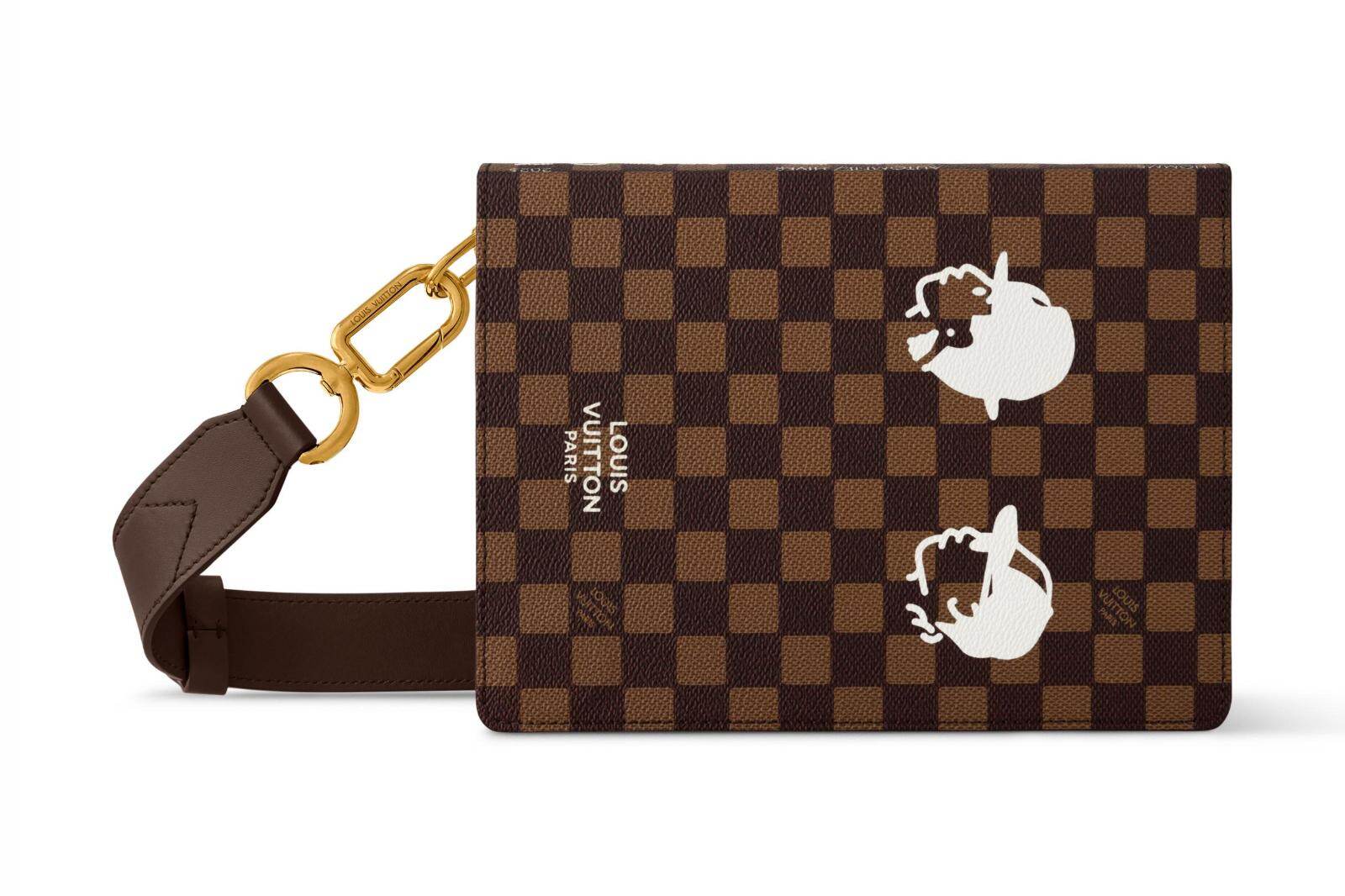 ルイ・ヴィトン“NIGO＆ファレル”のイラスト入りメンズバッグ、ダミエ・キャンバスを採用｜写真3