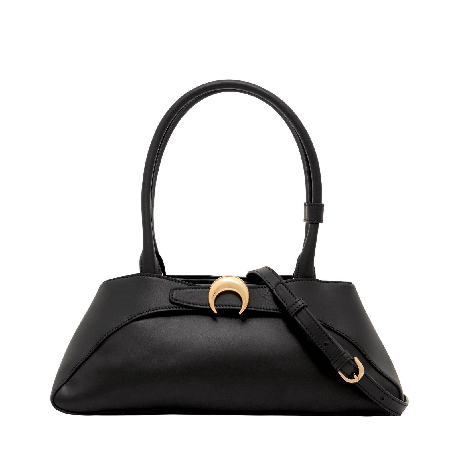 ★Marine Serre★ レザー ショルダーバッグ ムーンロゴ 送関込 ☆Marine Serre☆ レザー ショルダーバッグ ムーンロゴ 送関込