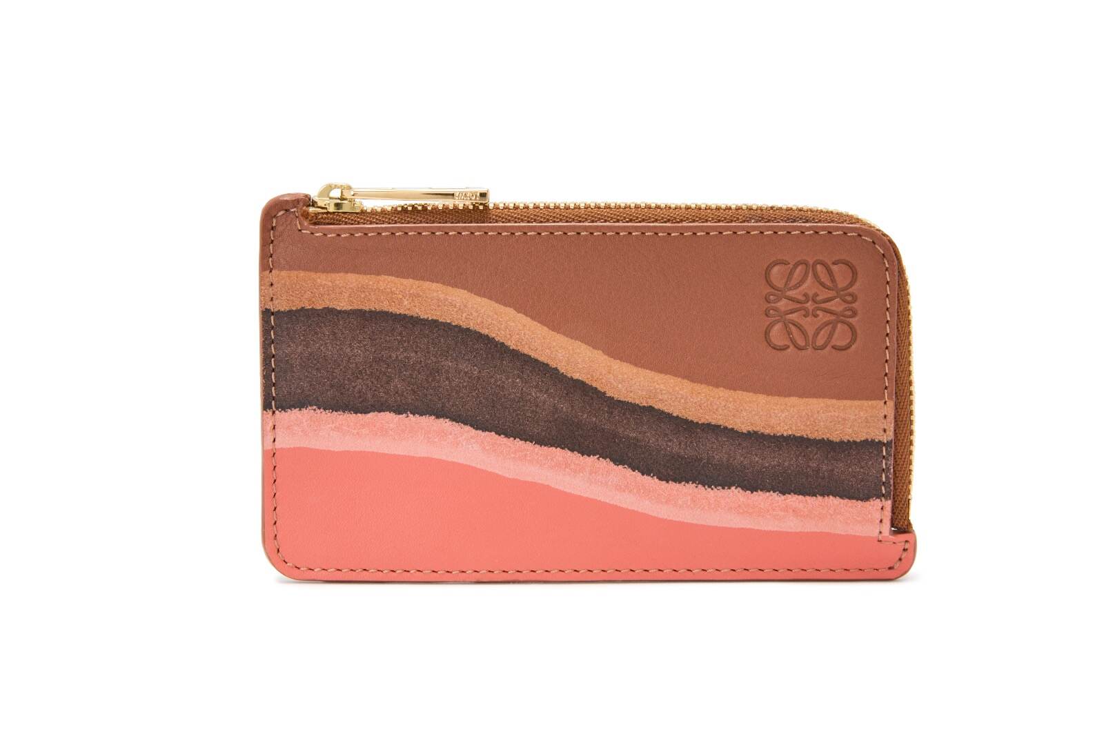 LOEWE オレンジレザー 長財布　パズル Puzzle（LOEWE） LOEWE パズル ロングホリゾンタル ウォレット