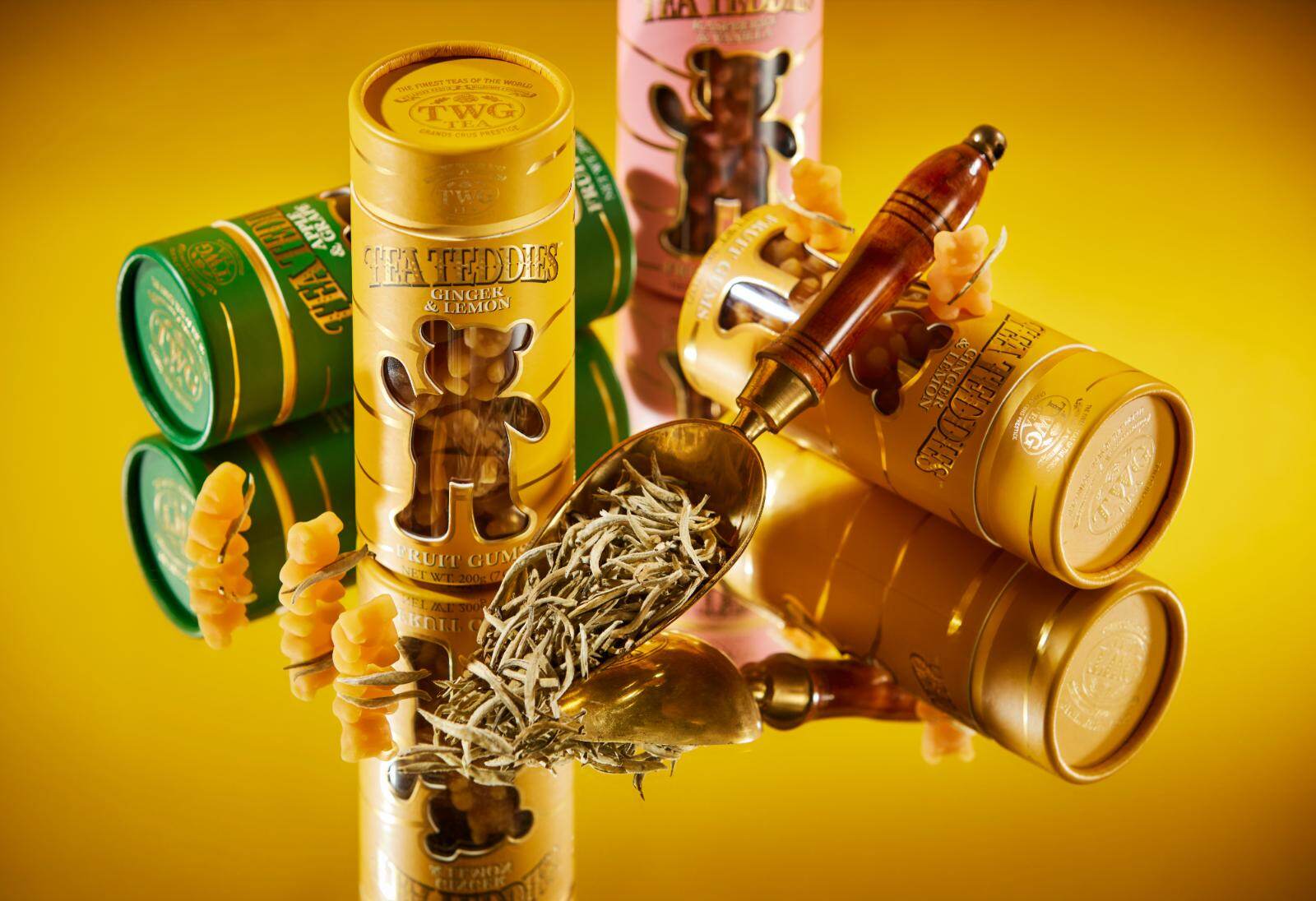 TWG Tea「テディベア型」フルーツグミ、お湯に入れると華やか“ホワイトティー”に変化｜写真2