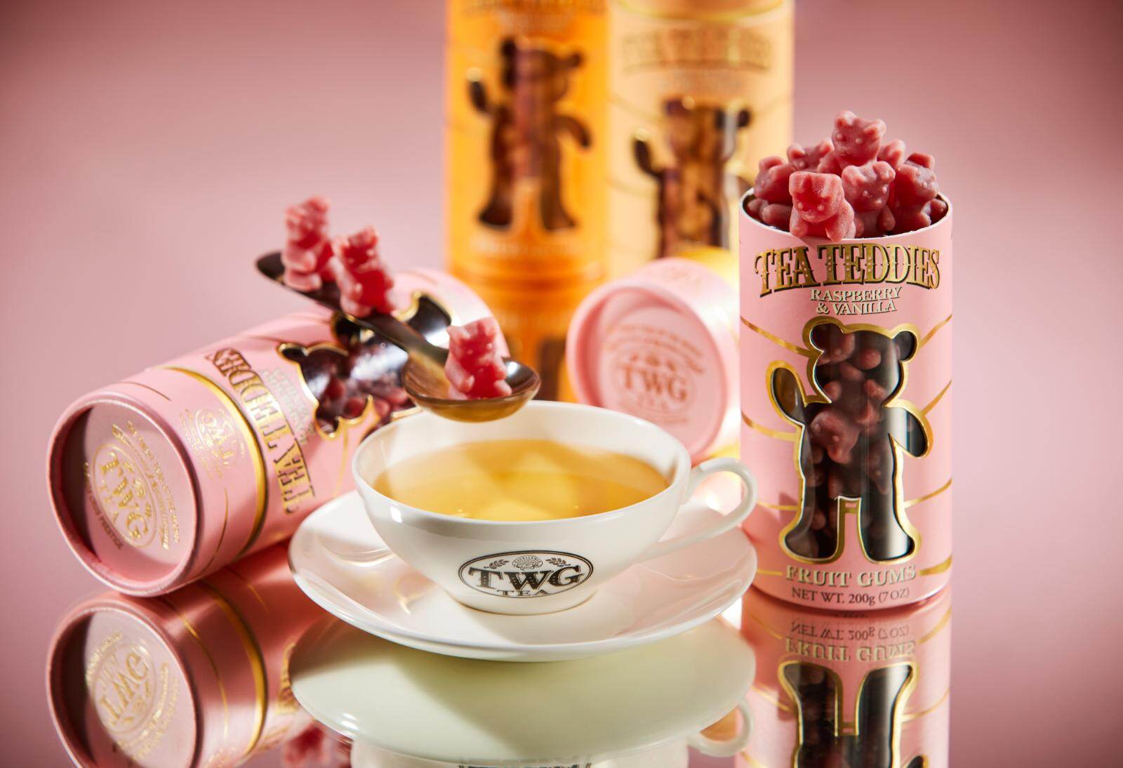 TWG Tea「テディベア型」フルーツグミ、お湯に入れると華やか“ホワイトティー”に変化｜写真5