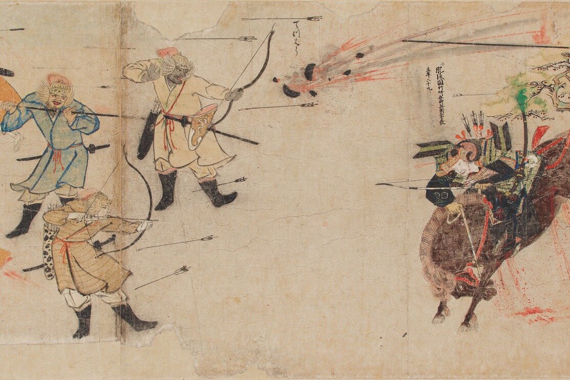 元寇を描いた国宝《蒙古襲来絵詞》など一挙公開、展覧会「皇室の名品と長崎」長崎県美術館で