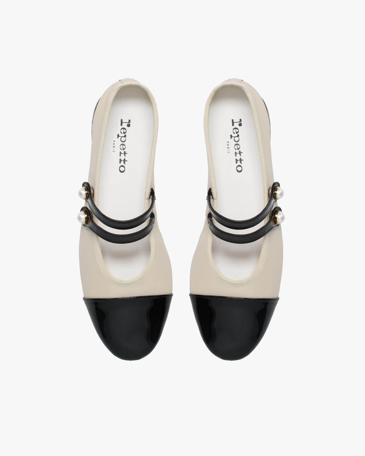 パールストラップが上品な♪【CHANEL】24A メリージェーン 24A CHANEL CC メリージェーン パールストラップ