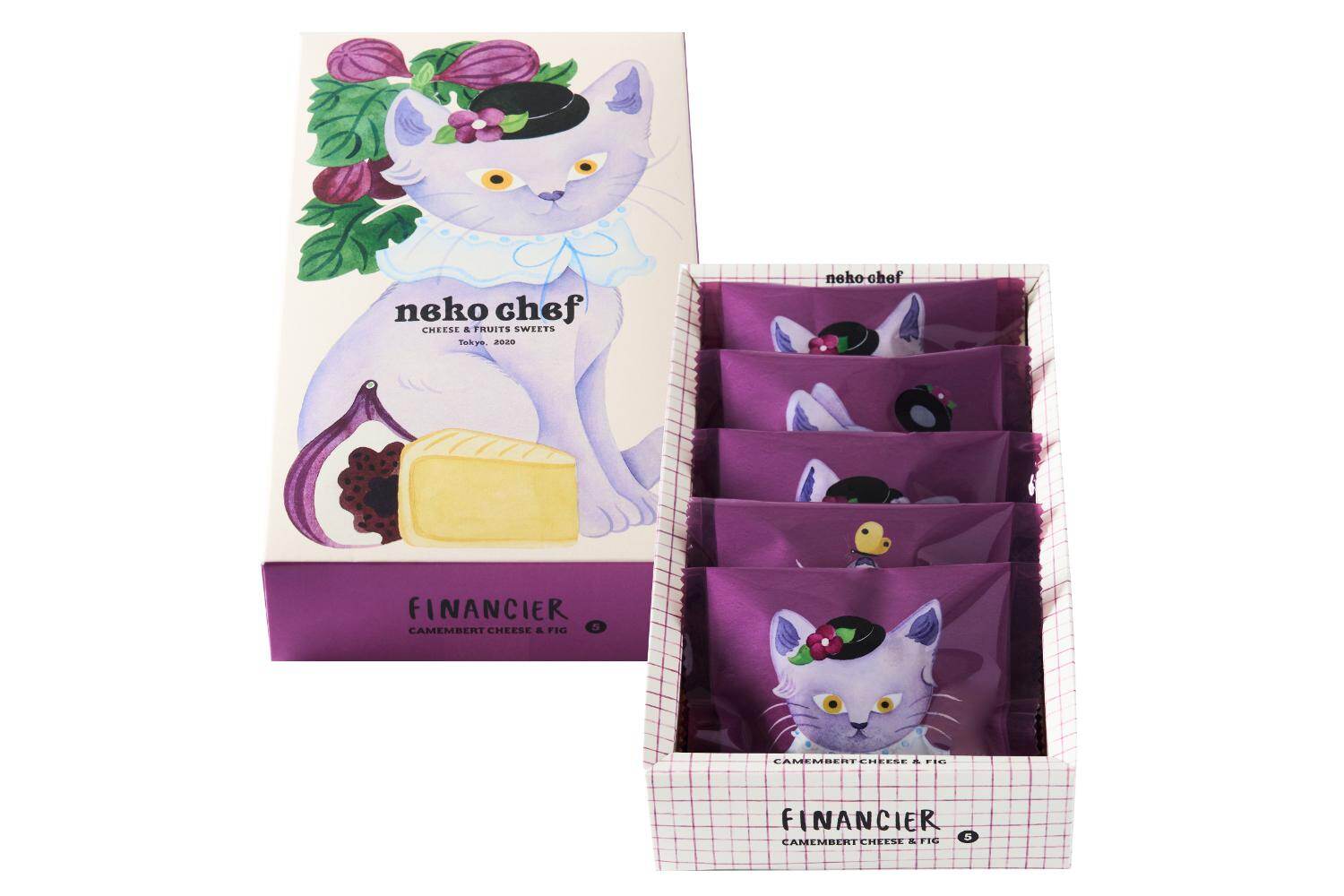 「フィナンシェ イチジク」5個入 1,404円 