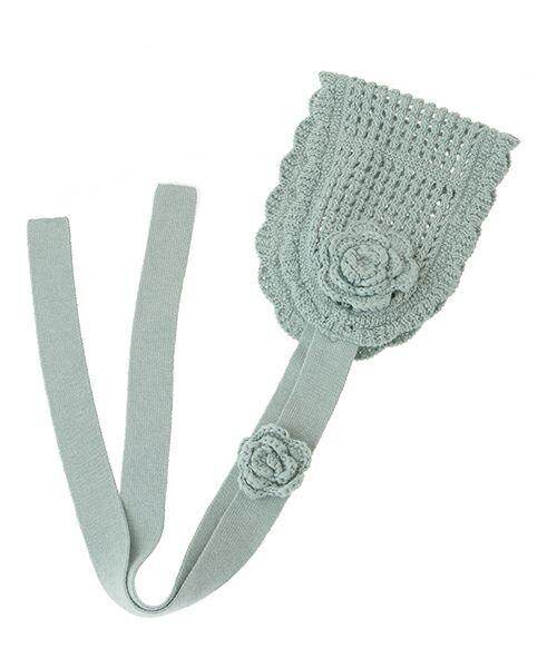 FLOWER KNIT HEAD DRESS 9,350円