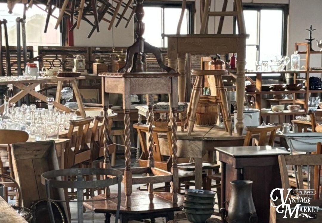 「万博 蚤の市」大阪・万博記念公園で関西最大級のヴィンテージマーケット、古道具や古着が集結｜写真12