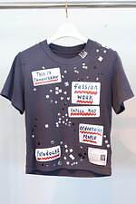 メゾン ミハラヤスヒロ“タグ付けNG”プリントスウェット＆落書き風パッチ付きシャツ｜写真12