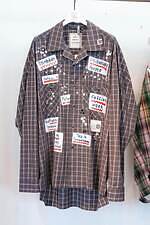 メゾン ミハラヤスヒロ“タグ付けNG”プリントスウェット＆落書き風パッチ付きシャツ｜写真16