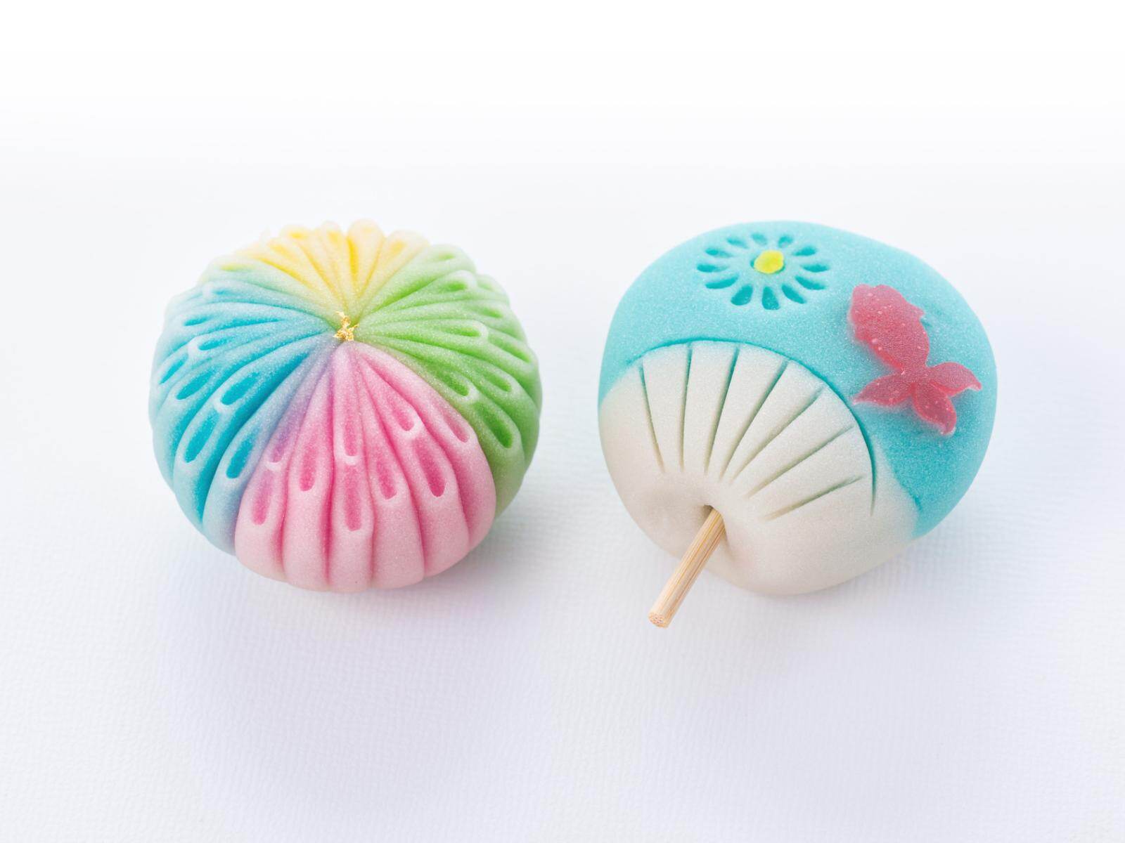 花火・うちわ(上生菓子)