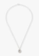 アナ スイのコインネックレス、ジルコニア煌めく蝶＆ロゴ彫刻のリバーシブル仕様｜写真5