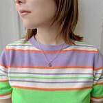 アナ スイのコインネックレス、ジルコニア煌めく蝶＆ロゴ彫刻のリバーシブル仕様｜写真6