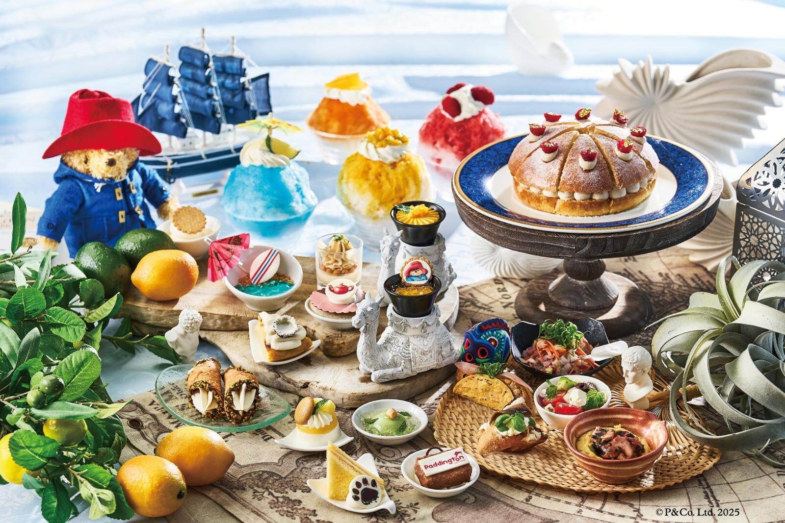 カスタマイズ｜ザ・リッツ・カールトン大阪「パディントン」アフタヌーンブッフェ、“海辺の街”着想伝統スイーツなど