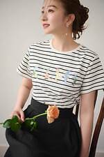 セルフォード“チュール花”付きカーディガン＆バラのつぼみチャーム、植物画家ルドゥーテとコラボ｜写真8