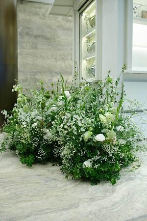 ジル サンダー銀座が“草花に包まれる”インスタレーションイベント、限定ドリンク販売も｜写真6