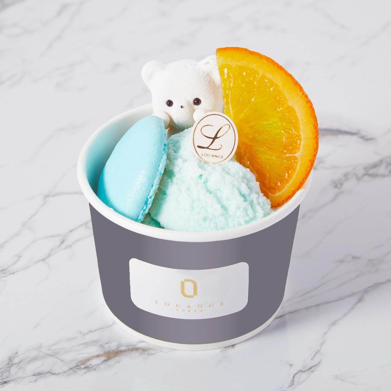 エレガンス ブルー 700円 ※くまの“ヌーミー”が追加される「ヌヌースオプション」は+1,080円。数量限定。