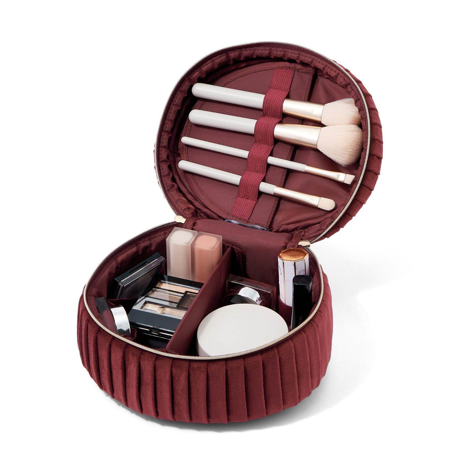 フランフラン秋色メイクツール、リボンを飾ったベロアポーチやヘアクリップも｜写真19