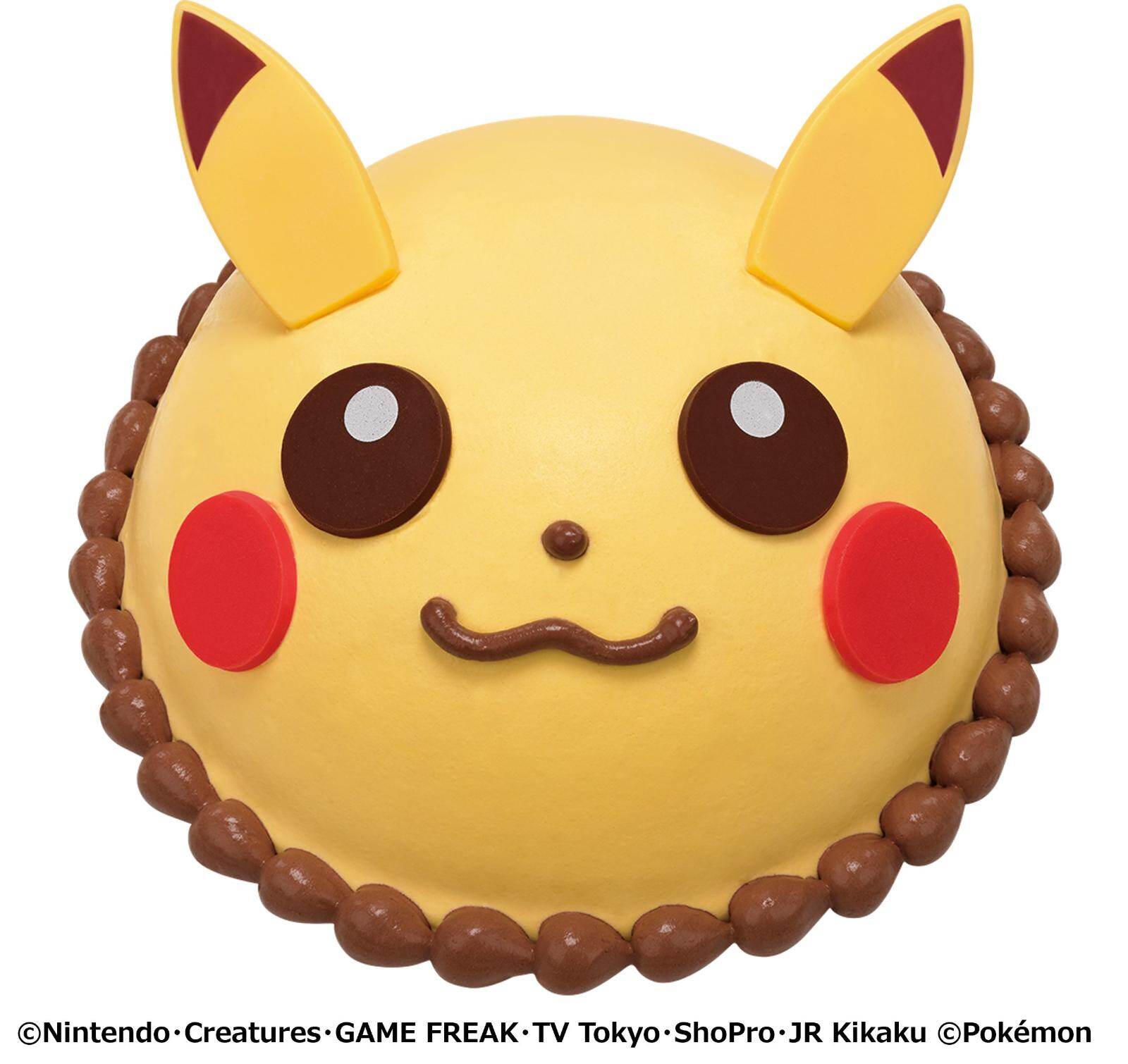 「ポケモン アイスクリームケーキ ピカチュウ」3,500円※通年