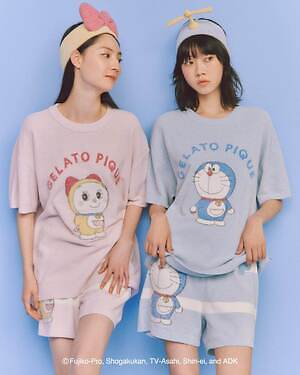 ジェラート ピケ「ドラえもん＆ドラミ」気分楽しむふんわり