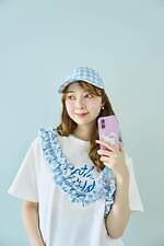 キャス キッドソン“手書き”のギンガムチェック雑貨、結べるリボン付きトートバッグ＆ポーチ｜写真10