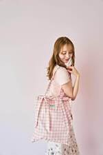 キャス キッドソン“手書き”のギンガムチェック雑貨、結べるリボン付きトートバッグ＆ポーチ｜写真6