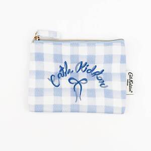 キャス キッドソン“手書き”のギンガムチェック雑貨、結べるリボン付きトートバッグ＆ポーチ｜写真19