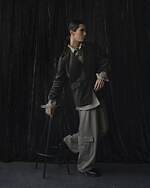 イレニサ“シャギーモヘア”のダブルチェスターコート＆軽やかなホースレザージャケット｜写真5