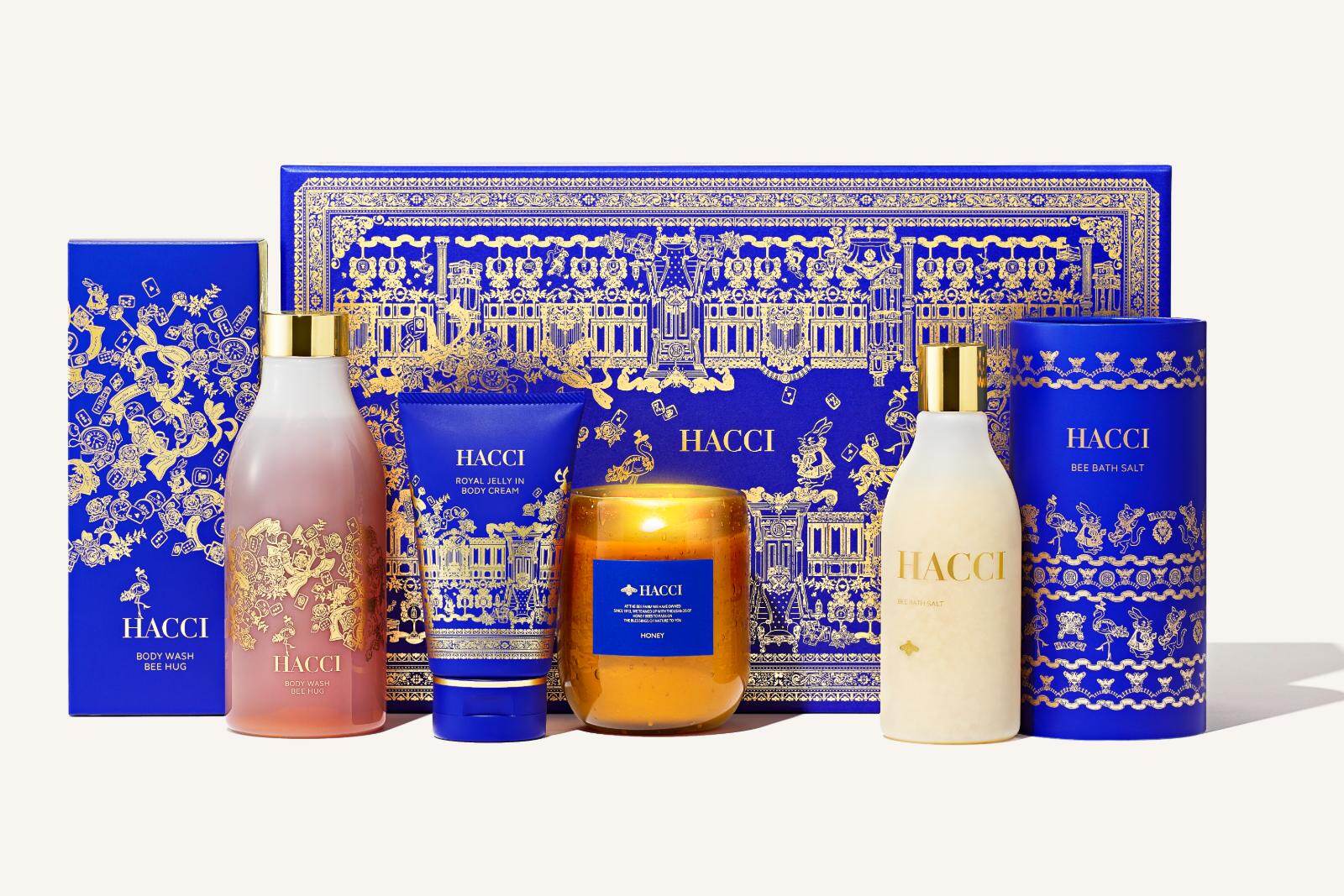 未使用 HACCI ハッチ ハニーノエル クリスマスコフレ 贅沢セット HACCI（ハッチ）×クリスマスコフレ2024】ボディケアやバス