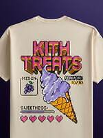 キス トリーツ”アーケードゲーム”風8ビットロゴTシャツ、フルーツグミ載せたミルクシェイクも｜写真4