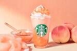 スターバックス(Starbucks Coffee) ヘブンリー ピーチ フラペチーノ｜写真5