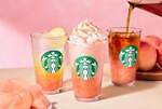 スターバックス(Starbucks Coffee) ヘブンリー ピーチ フラペチーノ｜写真1