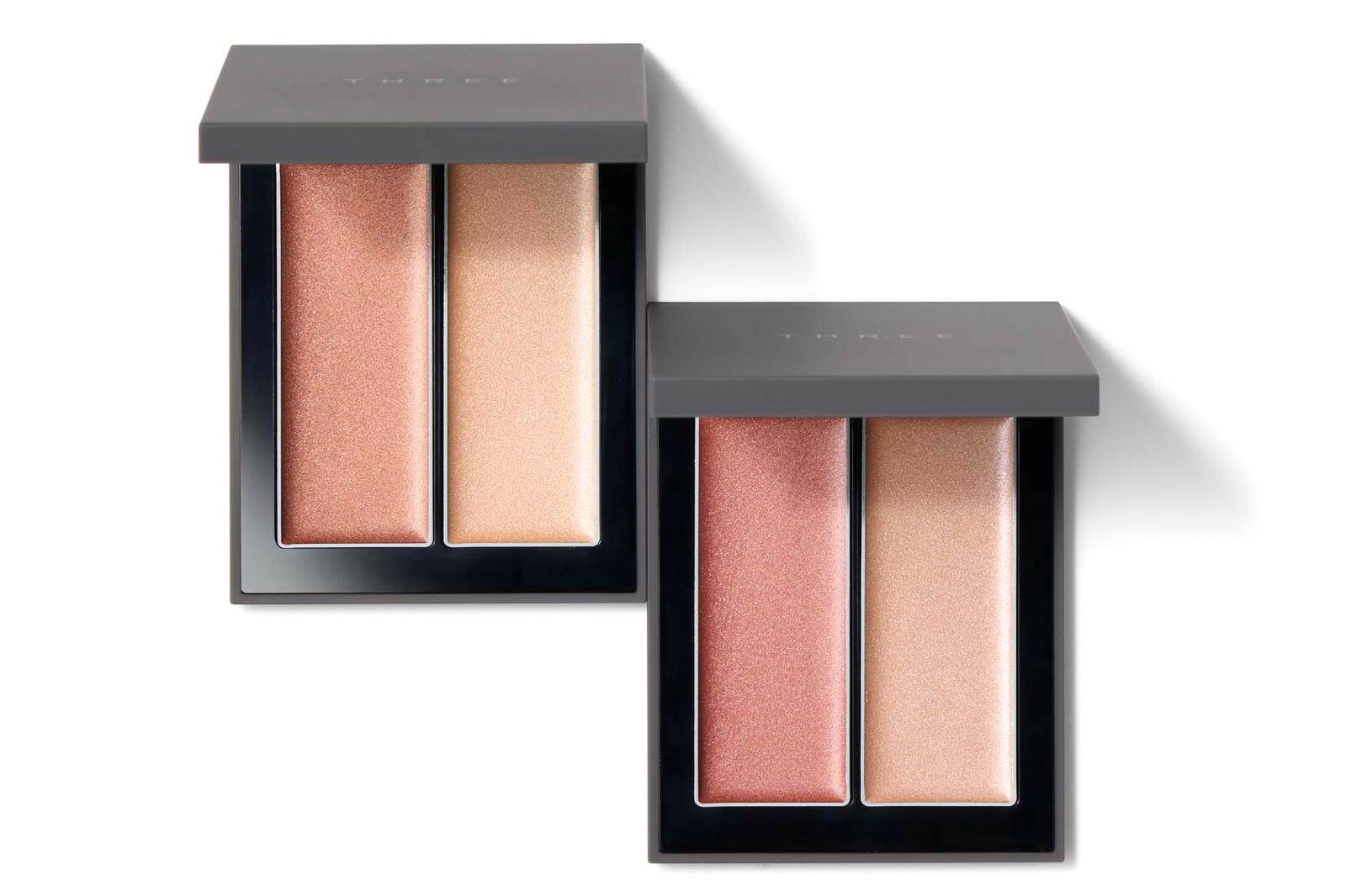 THREEの人気ベースメイク「シマリング グロー デュオ」25年秋に進化、透明感あふれる血色ツヤ肌へ