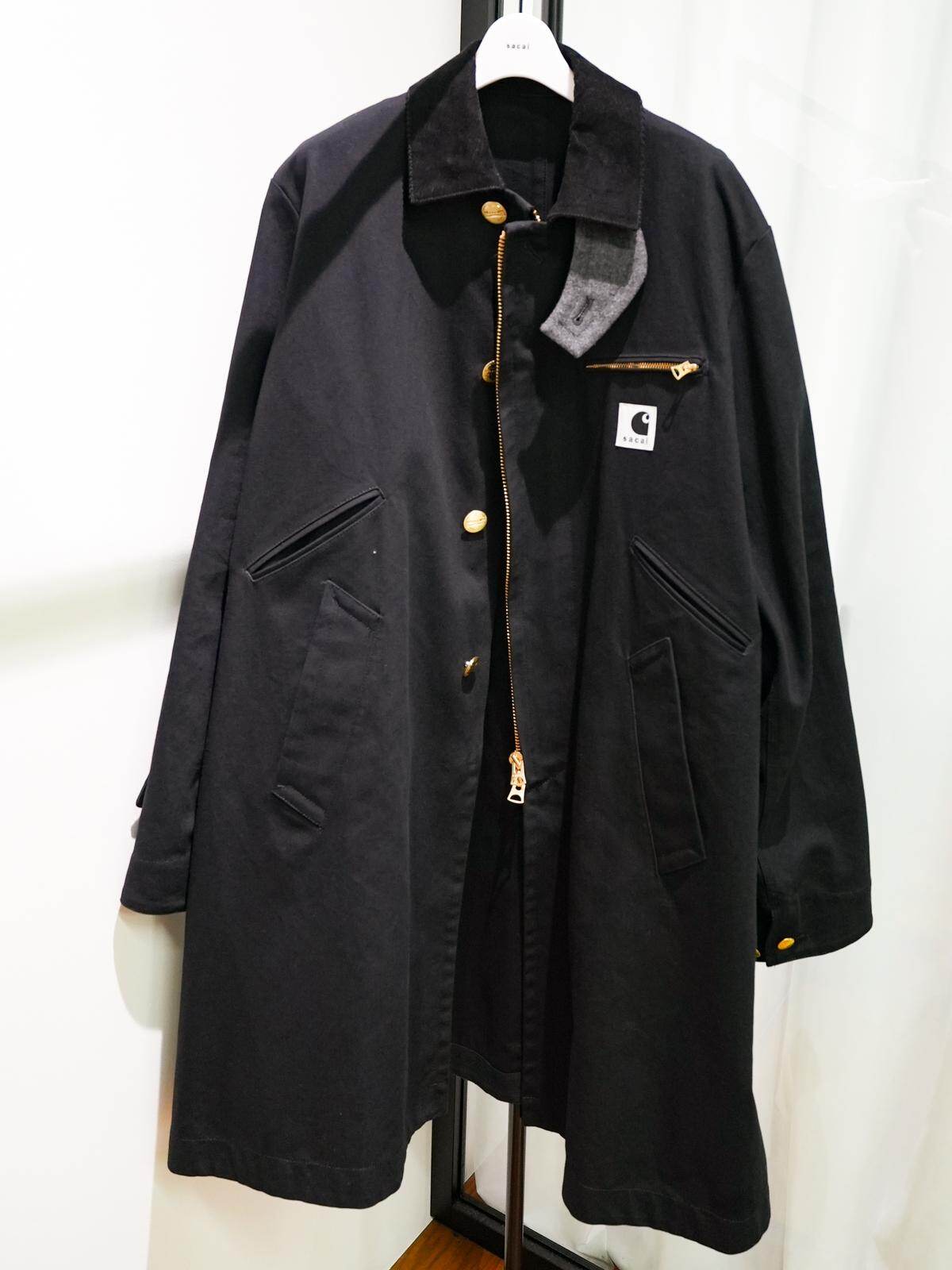 sacai×カーハート WIPコラボ第4弾、“キャンバス地”ブレザー風ジャケット＆ダブルニーパンツなど｜写真2