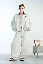 sacai×カーハート WIPコラボ第4弾、“キャンバス地”ブレザー風ジャケット＆ダブルニーパンツなど｜写真13