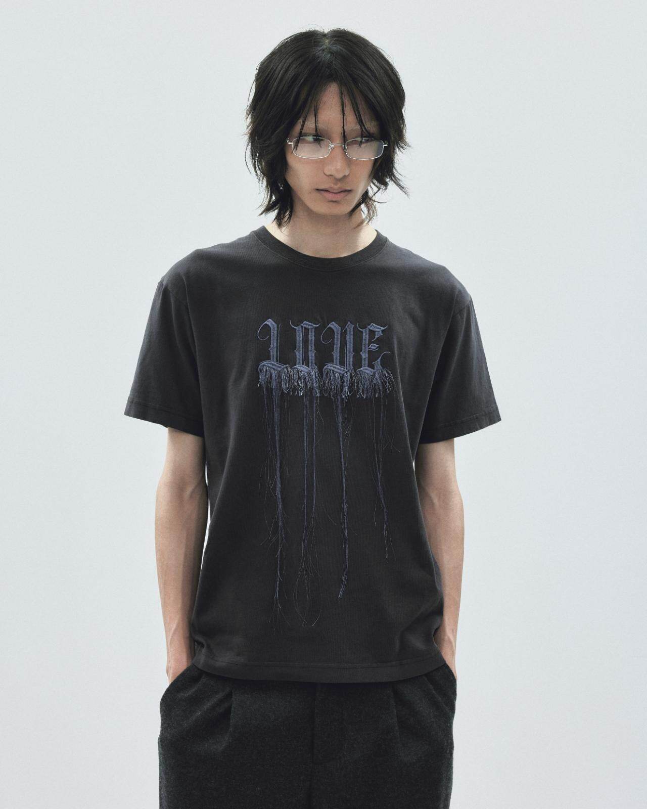 フリンジ ラブ ピグメントTシャツ 17,600円
