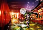 京都の伏見稲荷大社・八坂神社×ネイキッド「ダンデライオン」平和の祈りをつなぐアートイベント｜写真1