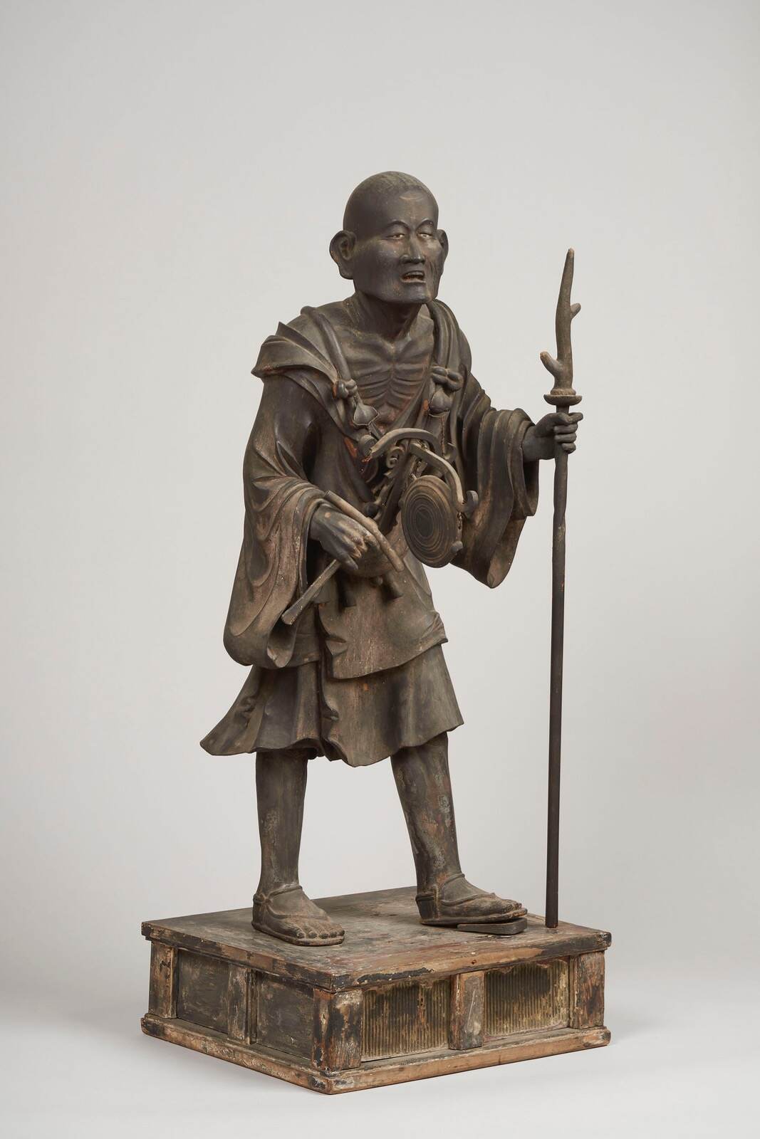 重要文化財 《空也上人立像》 鎌倉時代 滋賀・荘厳寺蔵(滋賀県立琵琶湖文化館寄託)