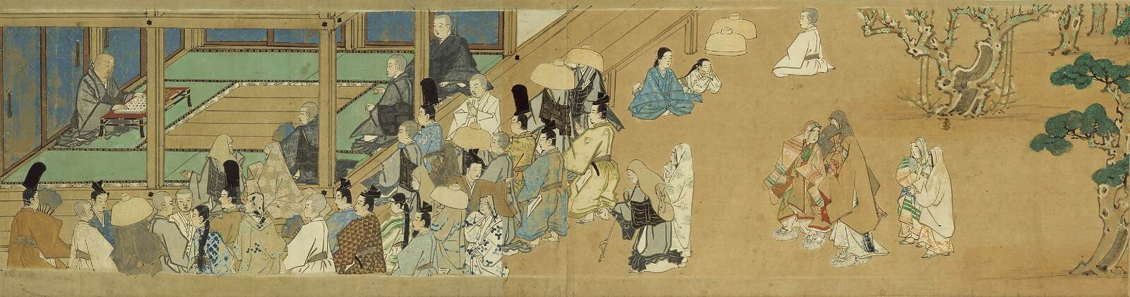 国宝 《法然上人絵伝》巻第六 鎌倉時代 14世紀 京都・知恩院 ［後期展示］