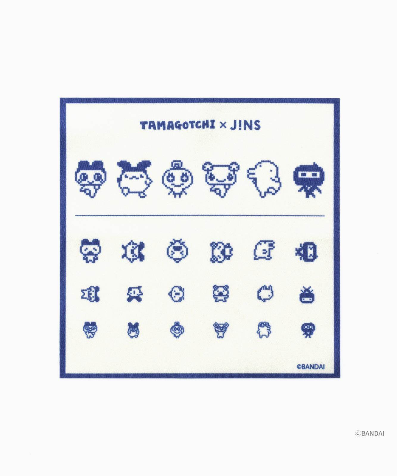 まめっち JINS×たまごっち」アイウェア、さりげない“ドット絵”のまめっち