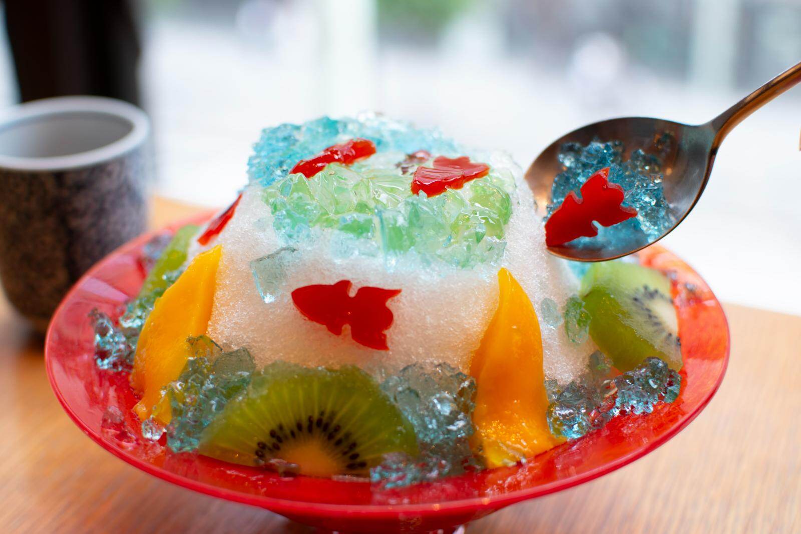アートアクアリウム美術館×ザ ハウス ケーミナモト 夏のかき氷セットプラン 4,700円
