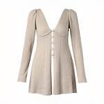 ユエ×フェティコ“上品な肌みせ”ランジェリー、Vラインブラジャー＆ランジェリー着想カーディガン｜写真23