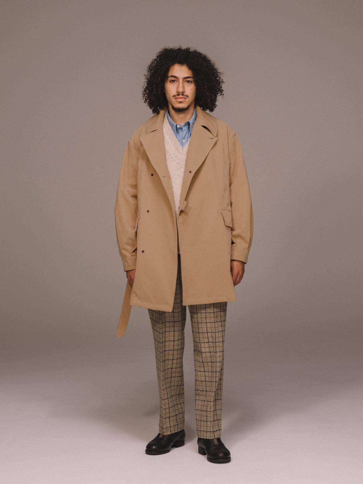 フィグベル 2022-23年秋冬｜ ステンカラーコート