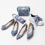 ダイアナ“名画モチーフ”シューズ＆バッグ、モネ《睡蓮》やゴッホ《ばら》から着想｜写真4