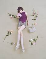 ダイアナ“名画モチーフ”シューズ＆バッグ、モネ《睡蓮》やゴッホ《ばら》から着想｜写真15