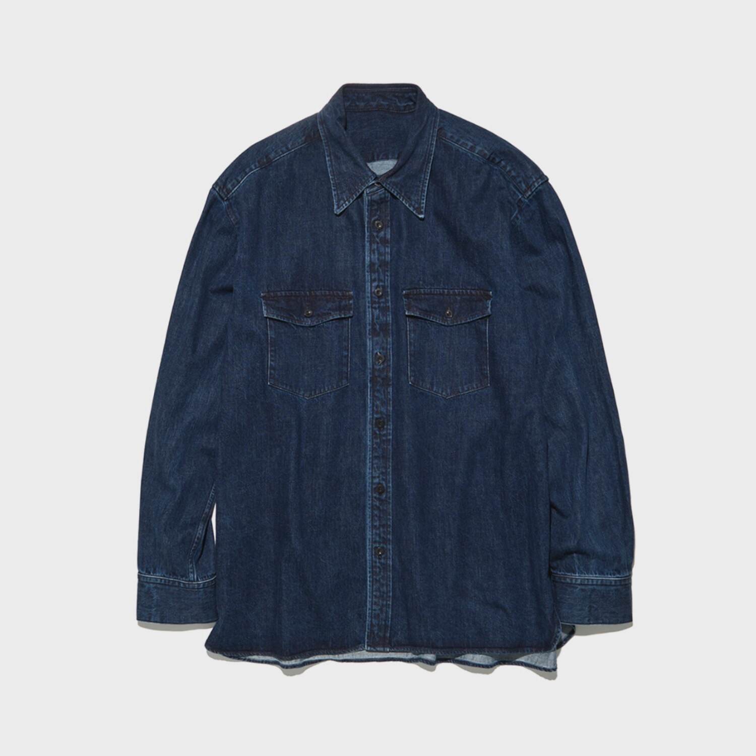 〈メンズ〉 イレニサ×ザ トウキョウ デニムシャツ(ブリーチ) 52,800円