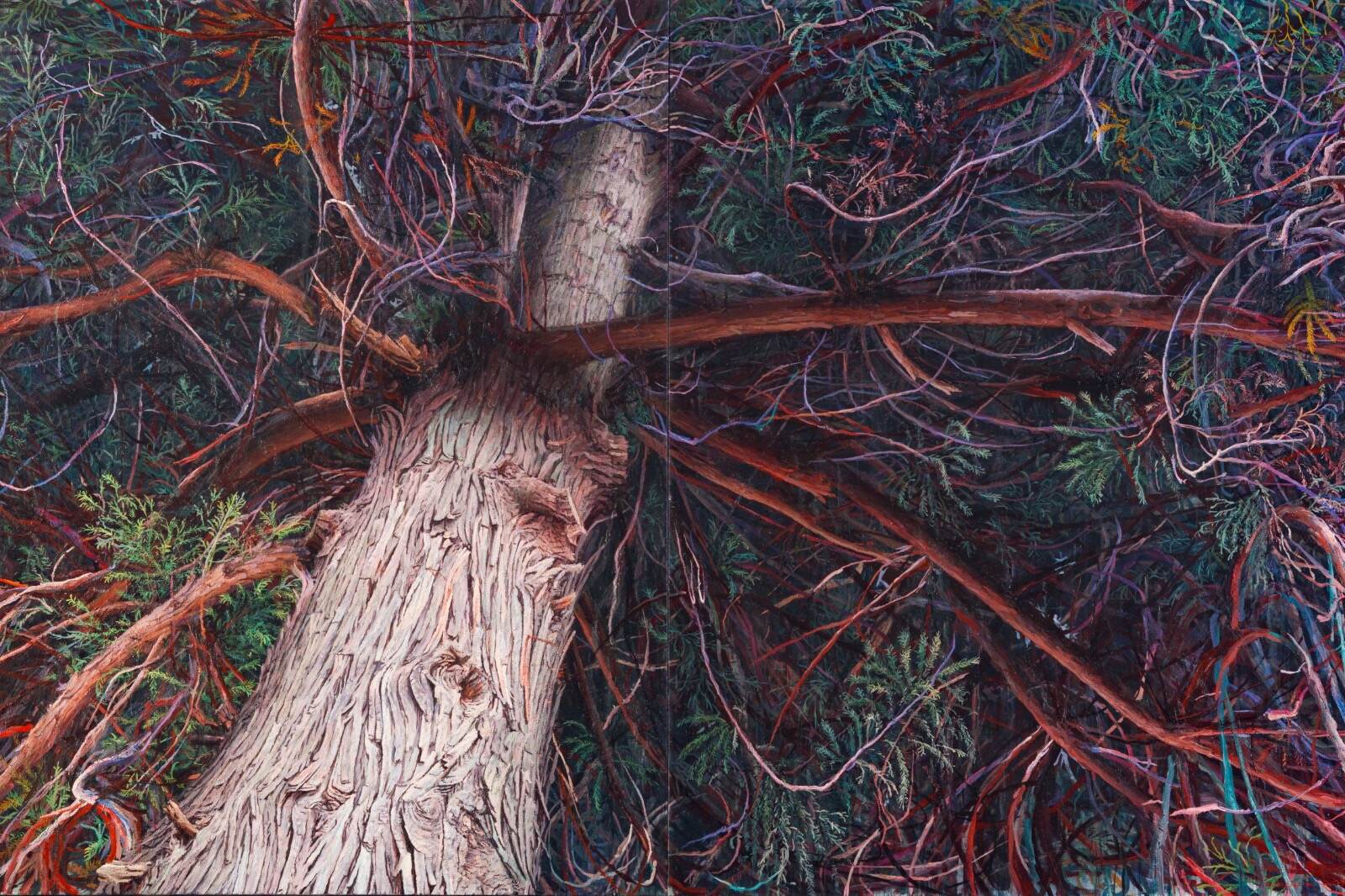 “時の経過を凝縮する”画家・水野暁の展覧会が群馬県立近代美術館で、湖を描いた大作を初公開