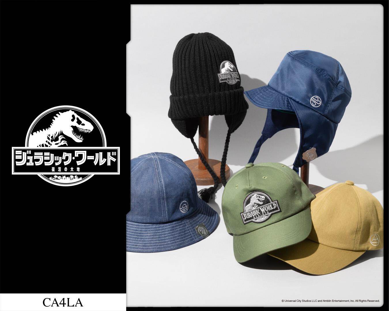 カシラ　ロゴ　キャップ GODZILLA｜CA4LA LOGO CAP(ONESIZE BLACK): キャップ｜帽子通販