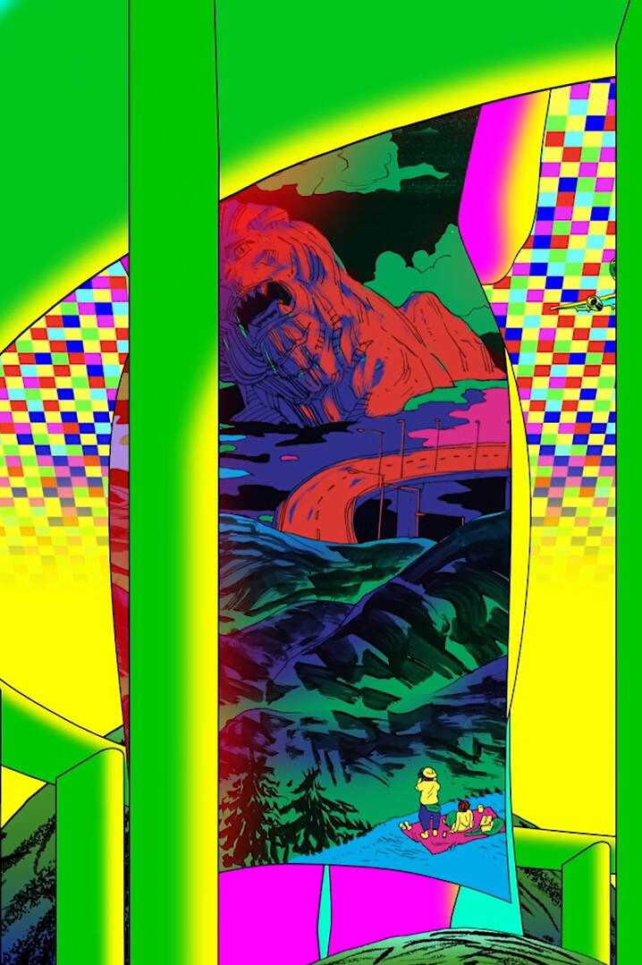 江康泉 《歩き続ける》 2025年 作家蔵 © Kongkee. Image courtesy of the artist and gdm.