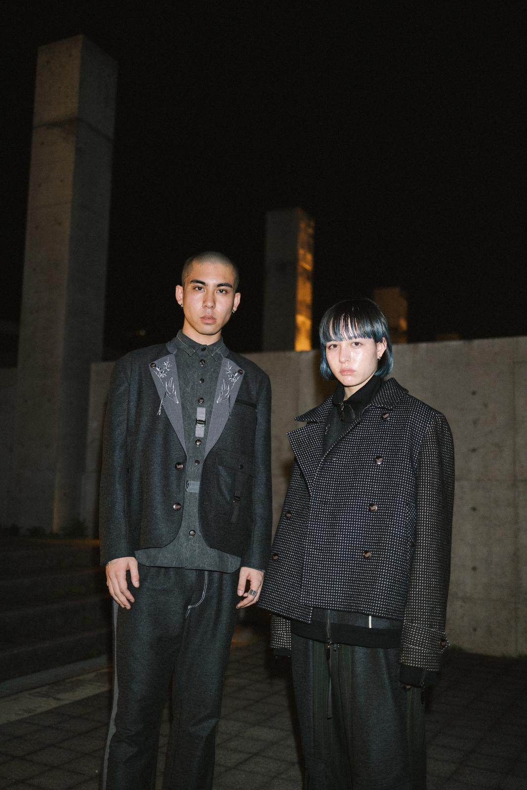 ネニュファール 2025-26年秋冬｜male ダブルジャケット